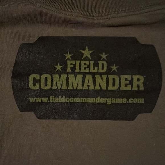 Field Commander Video Game t-shirt - Picture 3 of 3